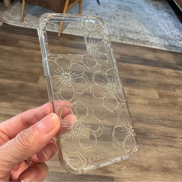 Case-Mate Floral Gems Series Hardshell Protective Cover For Apple iPhone 14 Pro - Picture 3 of 10